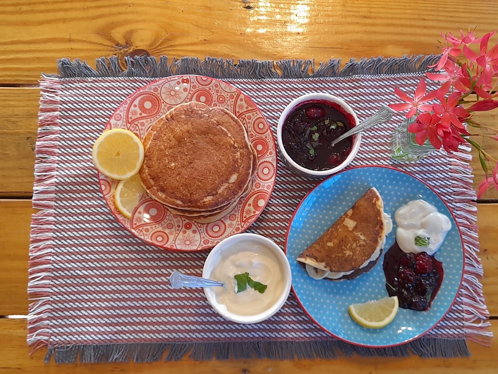 red lentil pancakes